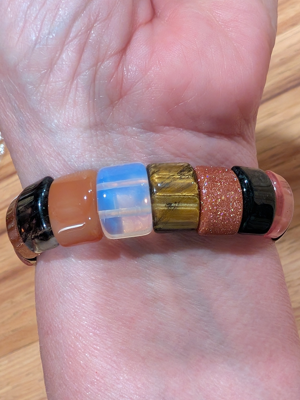 Beautiful Natural Stone Stretch Bracelet
